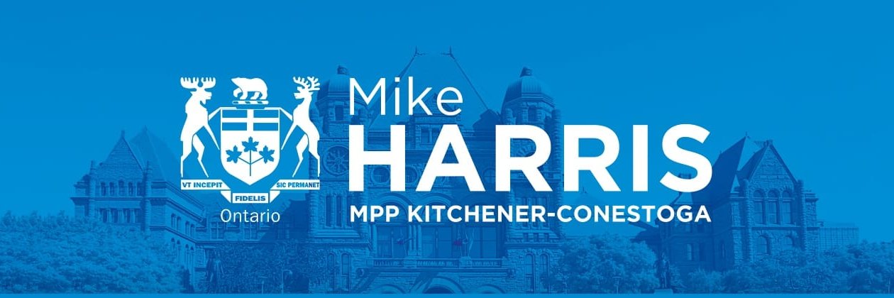 Mike Harris banner