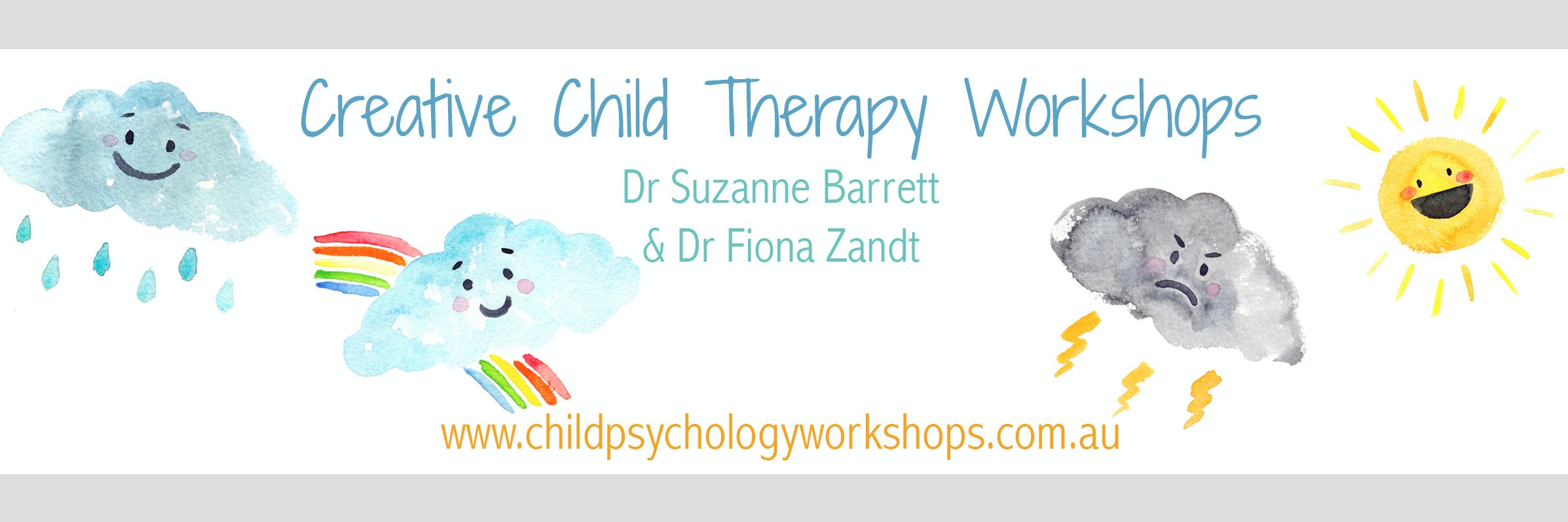 Creative Child Therapy Workshops banner