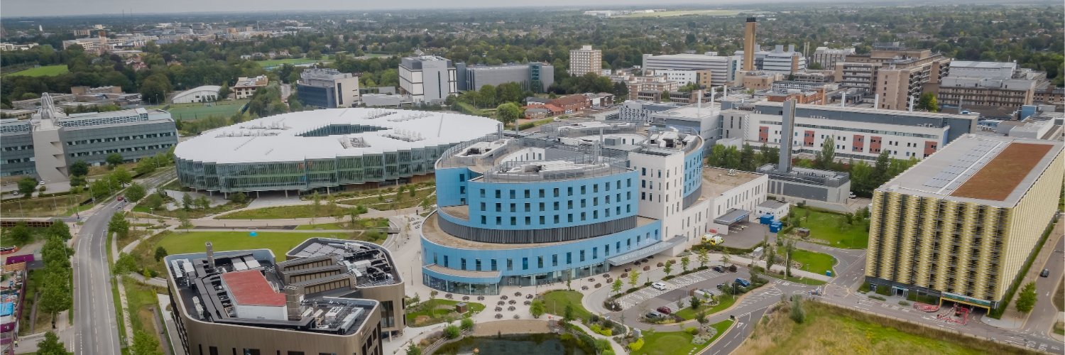 Cambridge Biomedical Campus's banner