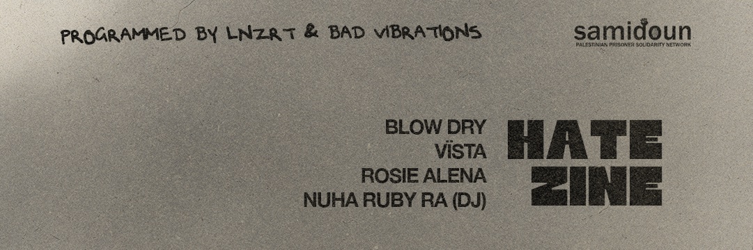 hate zine's banner
