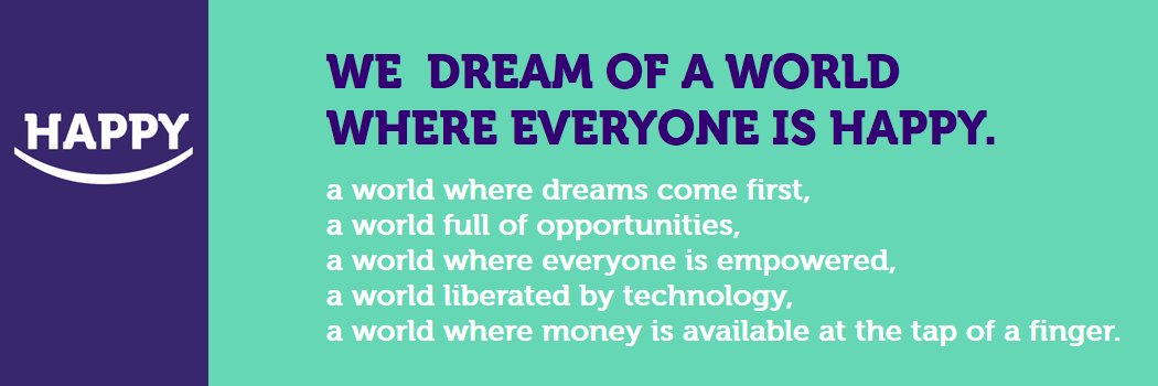 HAPPY banner