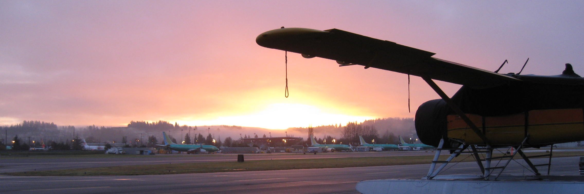 Renton Airport banner