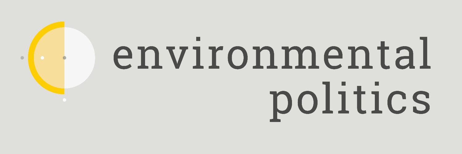 Environmental Politics's banner