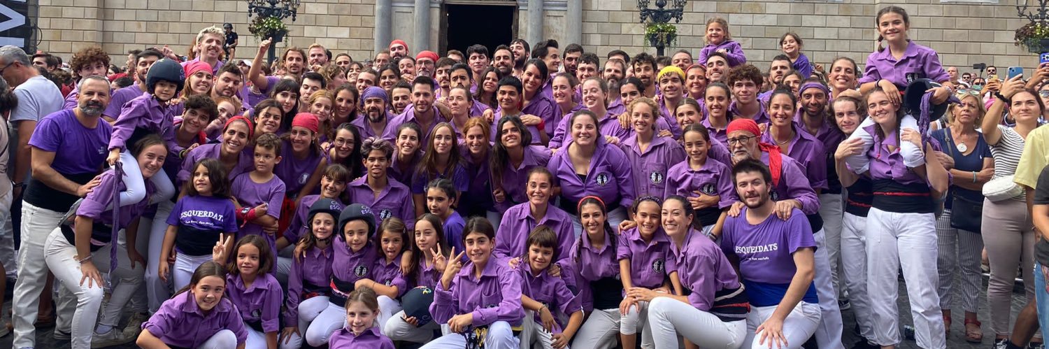 Colla Castellera de l’Esquerra de l'Eixample banner