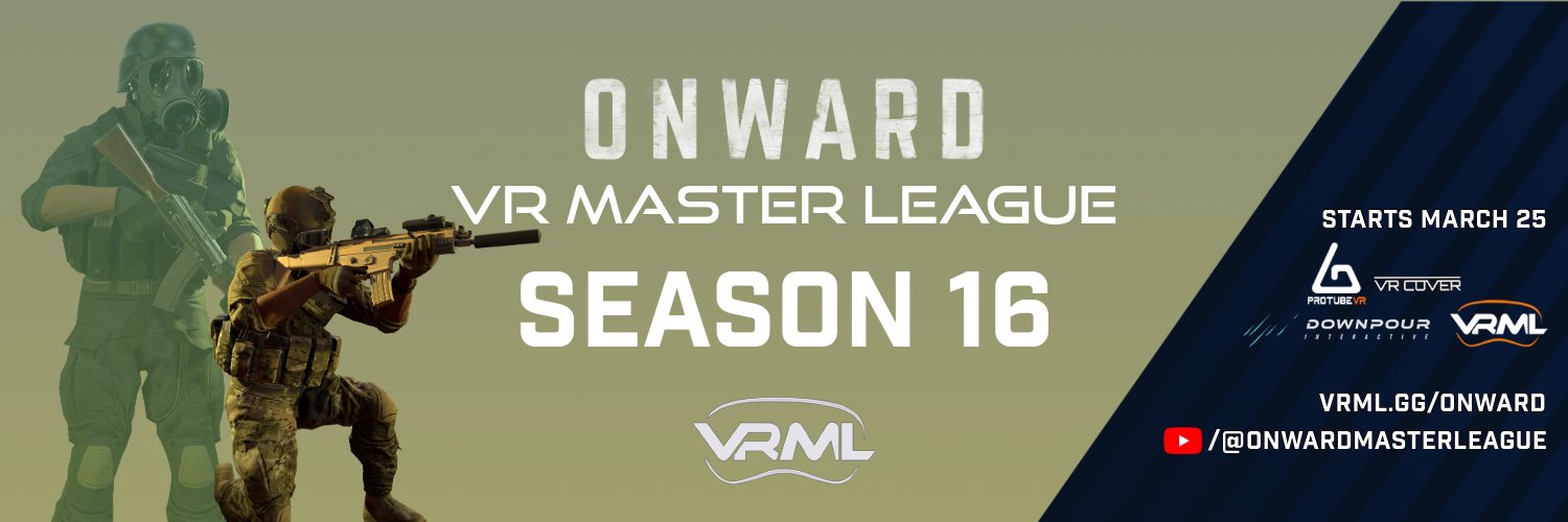 Onward VR Master League banner