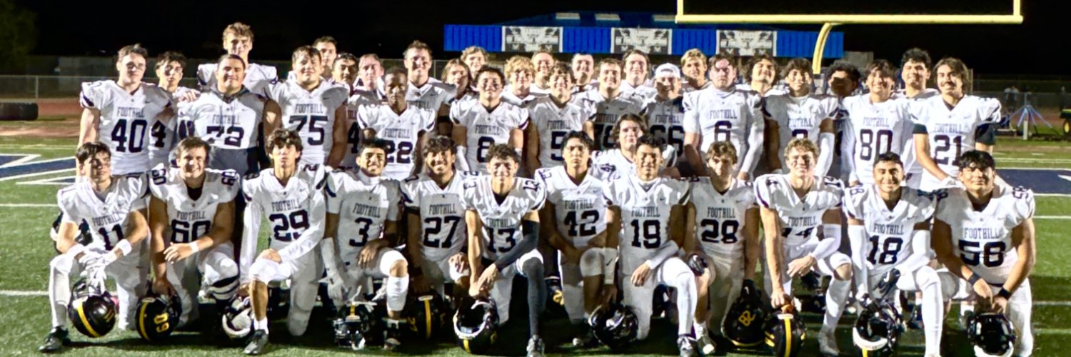 Foothill Football (2024)'s banner