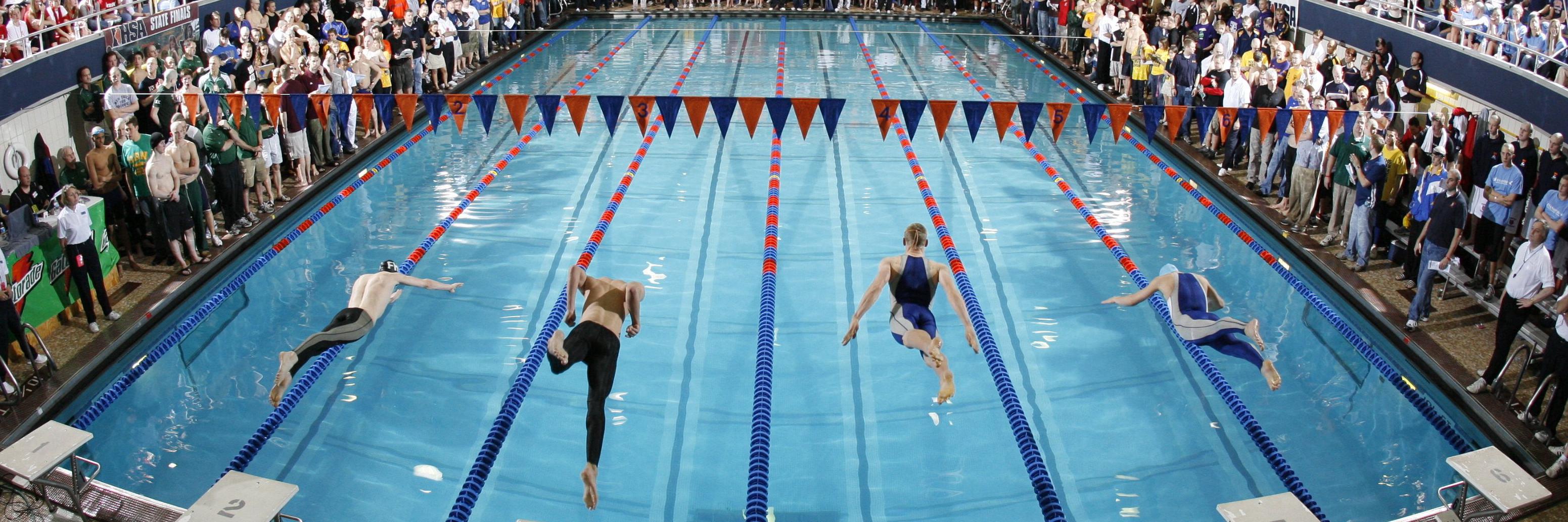ETHS Aquatics banner