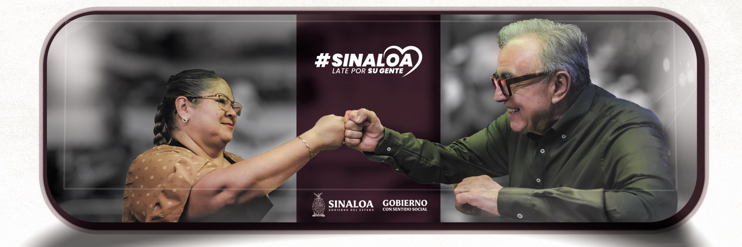Rubén Rocha Moya's banner