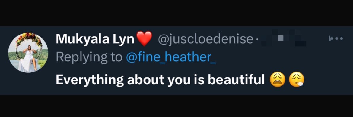 Heather like the flower 🫶🏾💙❄️ banner