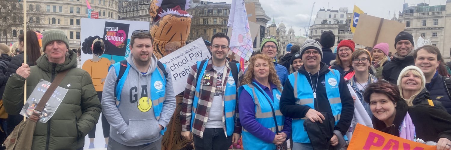 Liverpool National Education Union banner