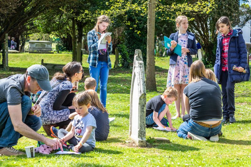 Rectory Lane Cemetery banner