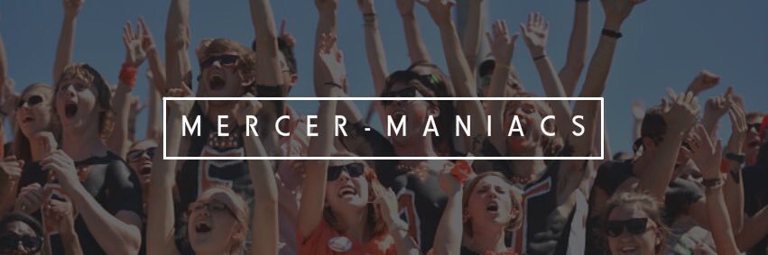 Mercer Maniacs banner