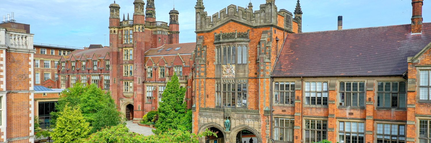 Newcastle University's banner