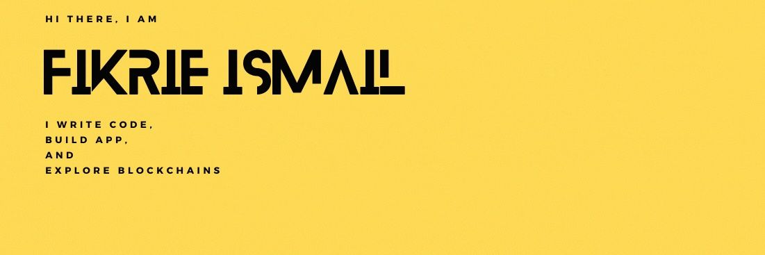 Fikrie Ismail 🇲🇾 banner