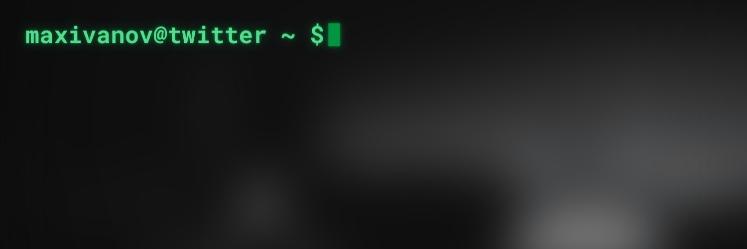 Max Ivanov (@max_v_i) / Posts / X