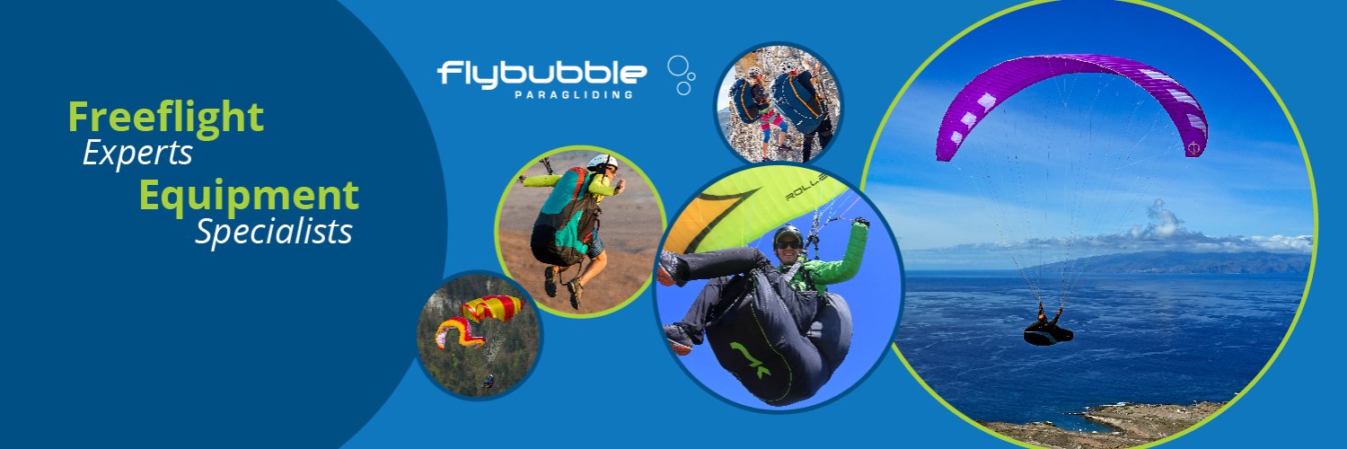 Flybubble Paragliding banner