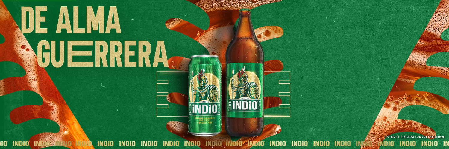 Cerveza Indio banner