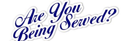 are you being served? banner