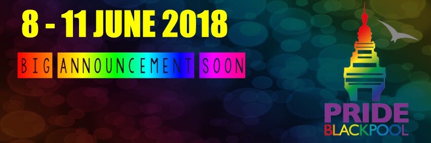 Pride Blackpool banner