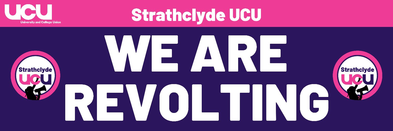 Strathclyde UCU's banner