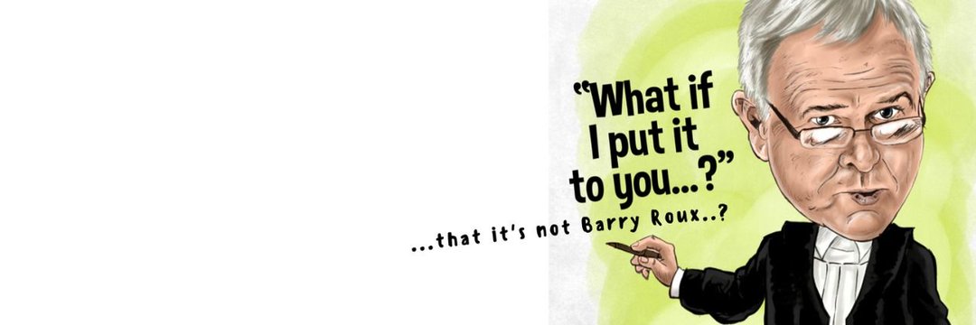 Mans not Barry Roux banner