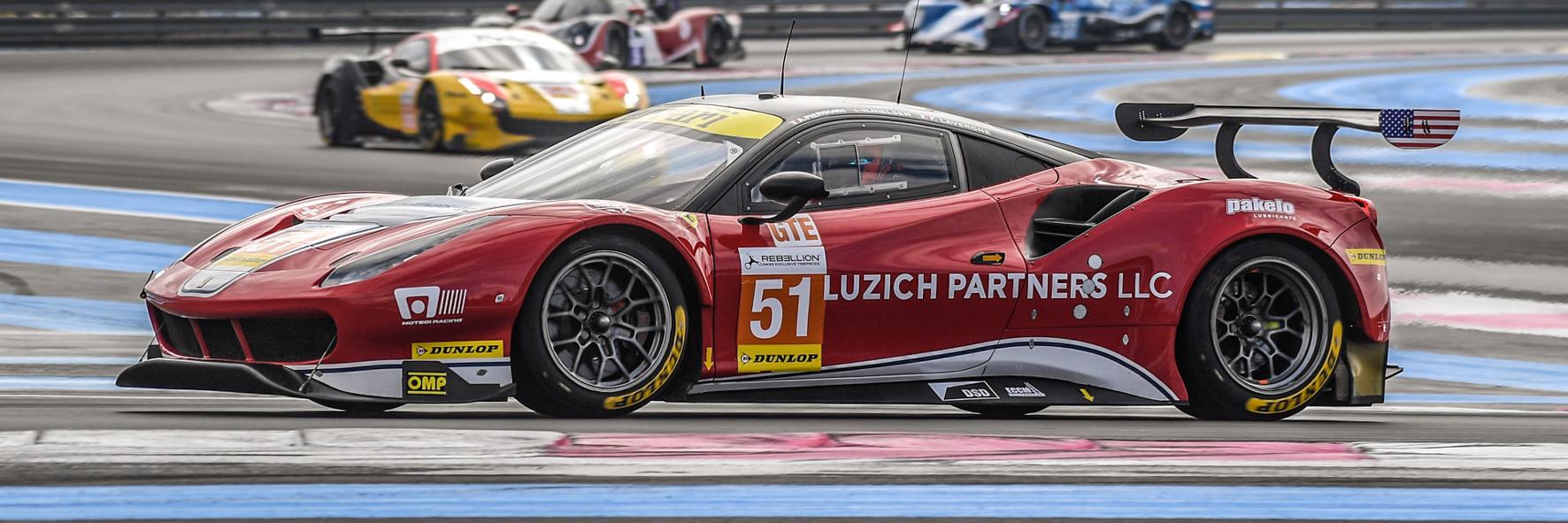 Luzich Racing banner