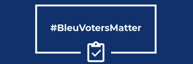 Bleu Voters Society 🗳️ banner