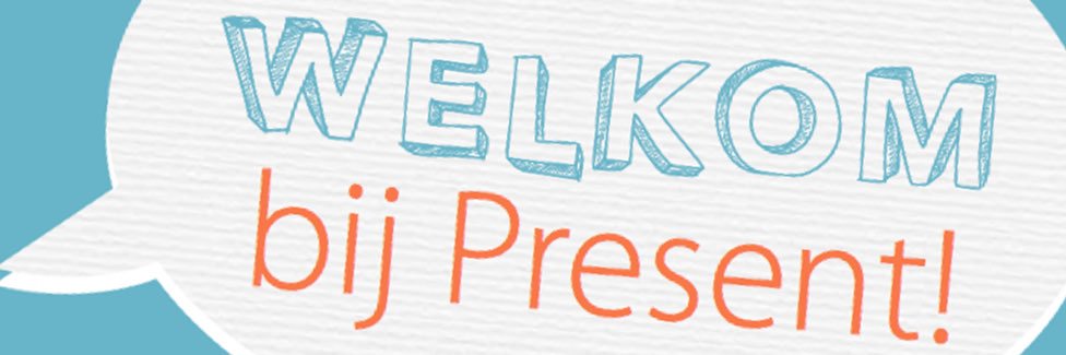 Present Den Haag banner