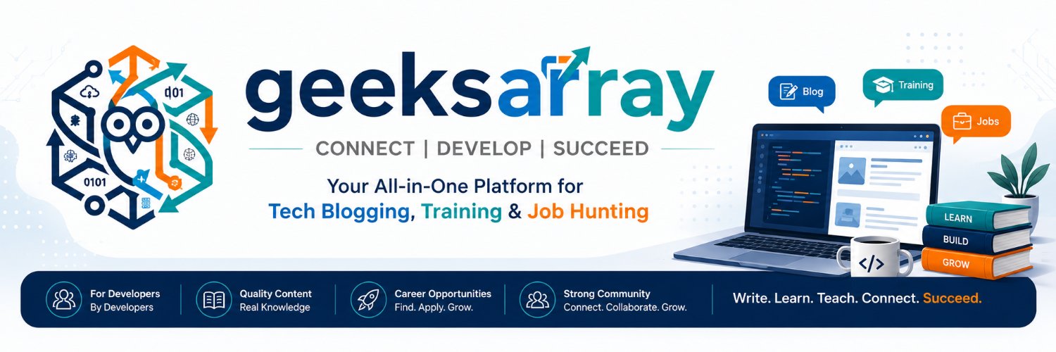 geeksarray's profile banner image