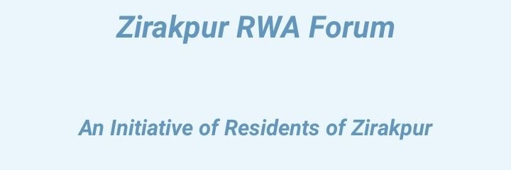 Zirakpur RWA Forum banner