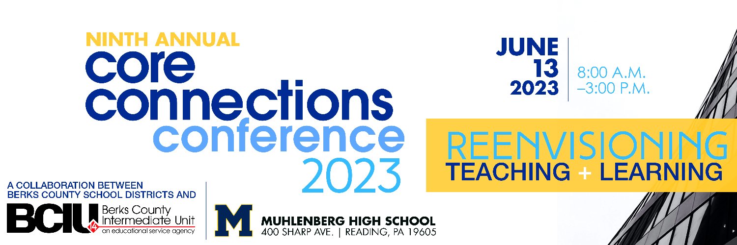 BCIU Core Connections Conference banner