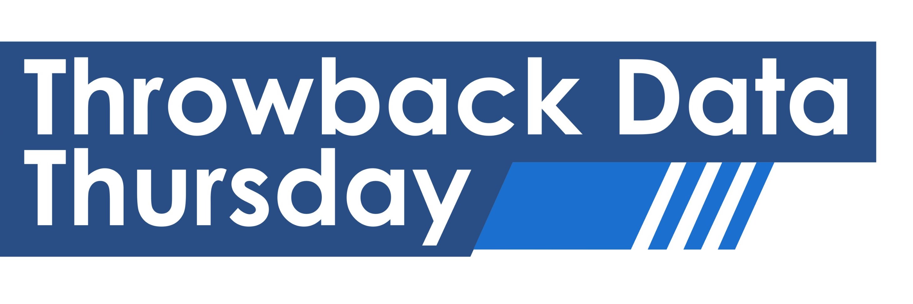 ThrowbackDataThursday banner