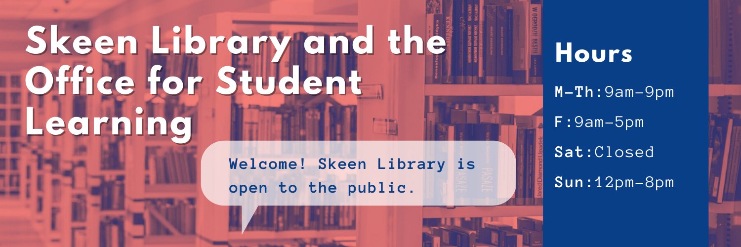 NMT Skeen Library banner