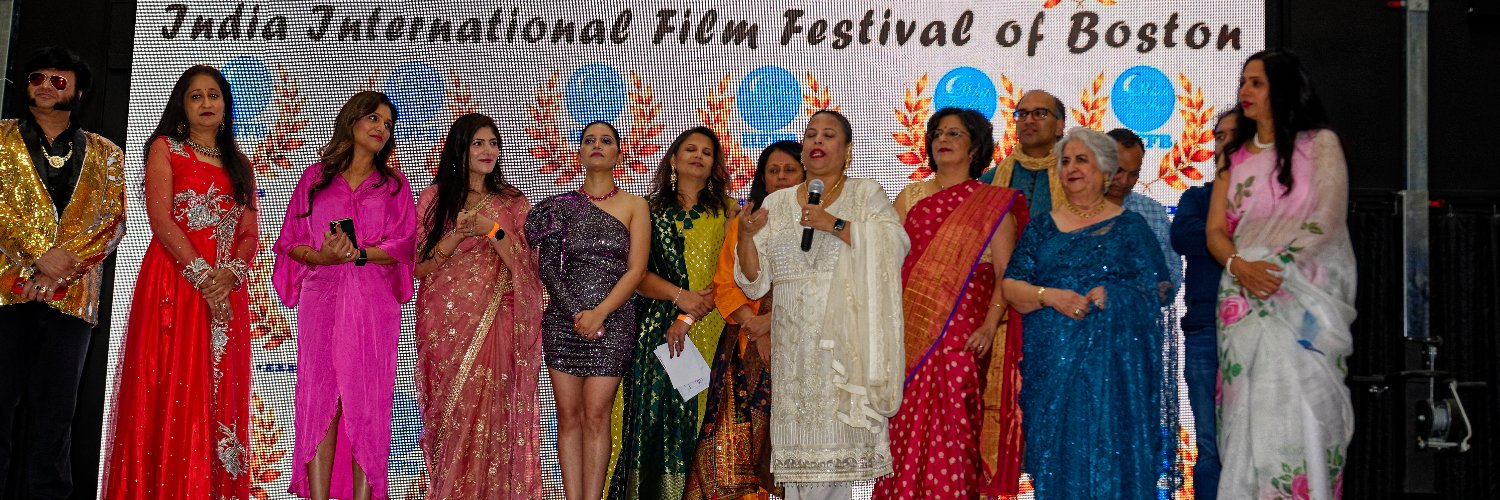 India Int’l Film Festival of Boston (#IIFFB23) banner