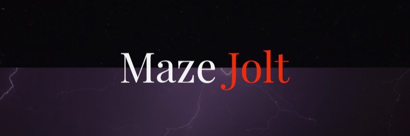 Maze Jolt banner