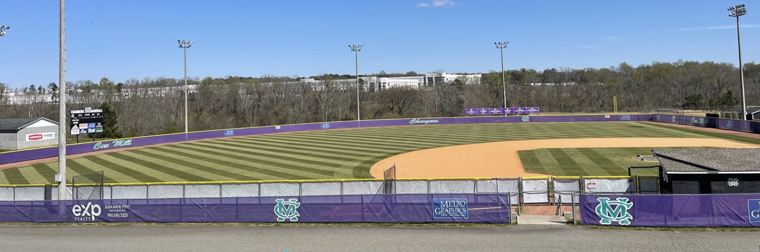 Cox Mill Chargers Baseball banner