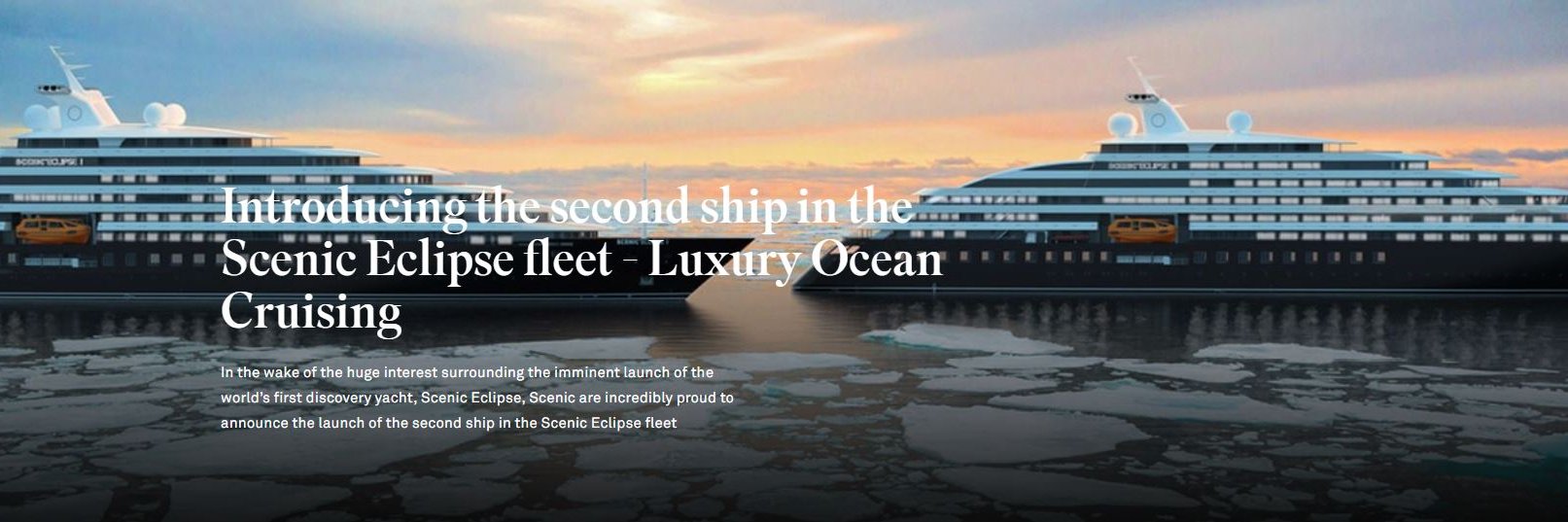 Scenic Eclipse banner