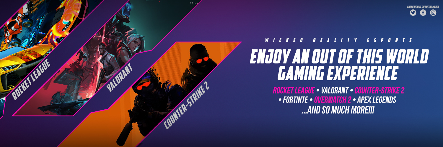 Wicked Reality Gaming banner