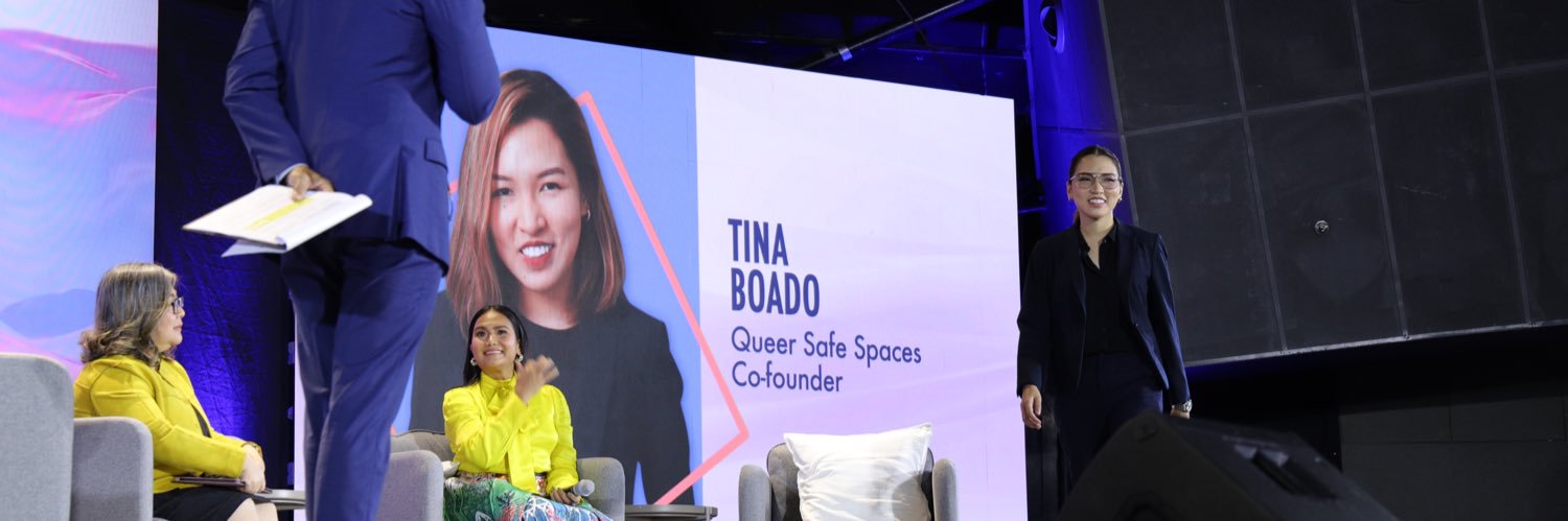 Tina Boado 🌈 banner