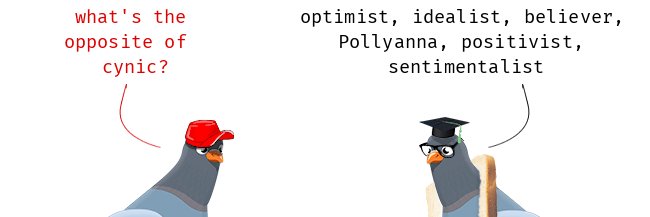 Younger - cynical optimist banner