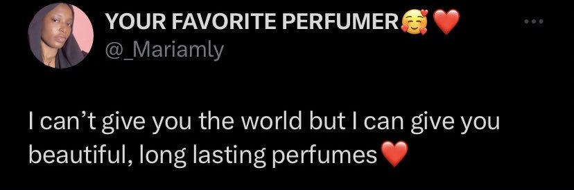 YOUR FAVORITE PERFUMER🥰❤️'s banner