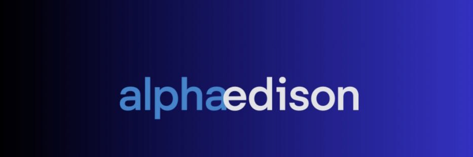 Alpha Edison banner