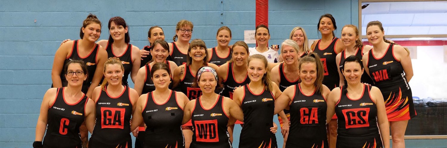 Braes Blazers Netball Club banner