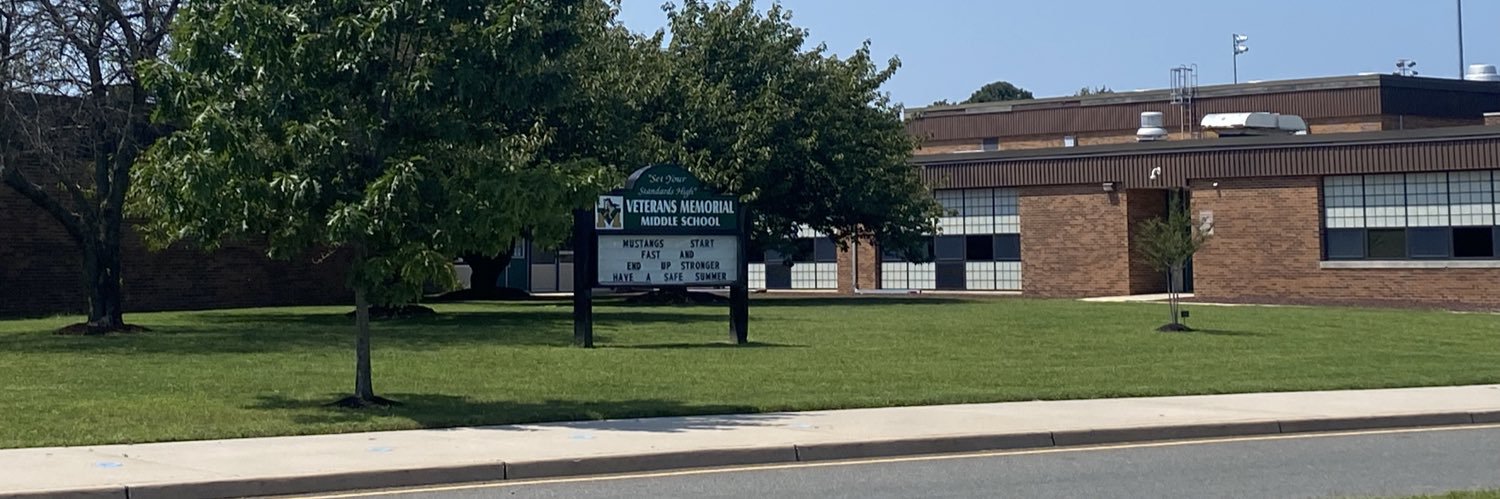 Veterans Memorial Middle School banner