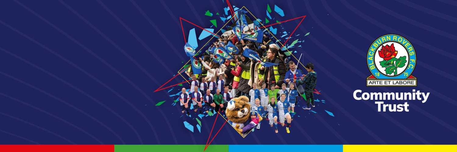 Blackburn Rovers Community Trust's banner