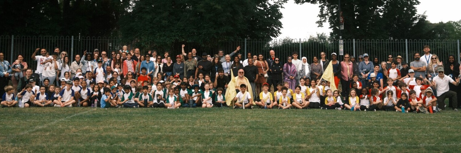 The William Hogarth School banner