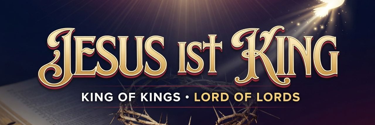 Jesus ist King banner