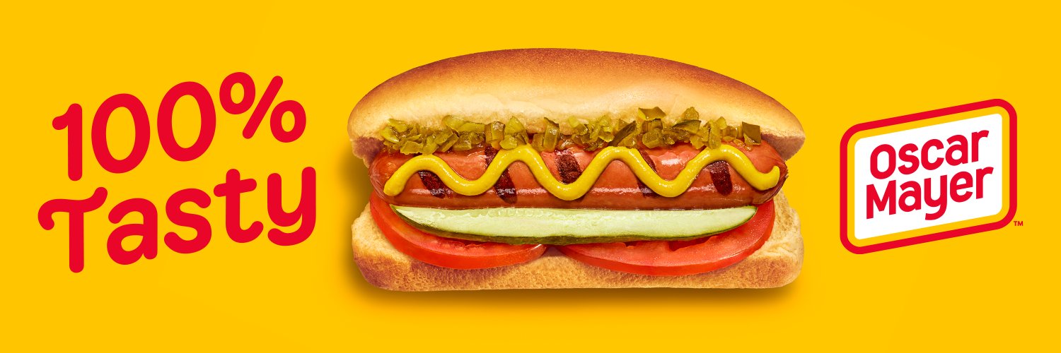 Oscar Mayer's banner
