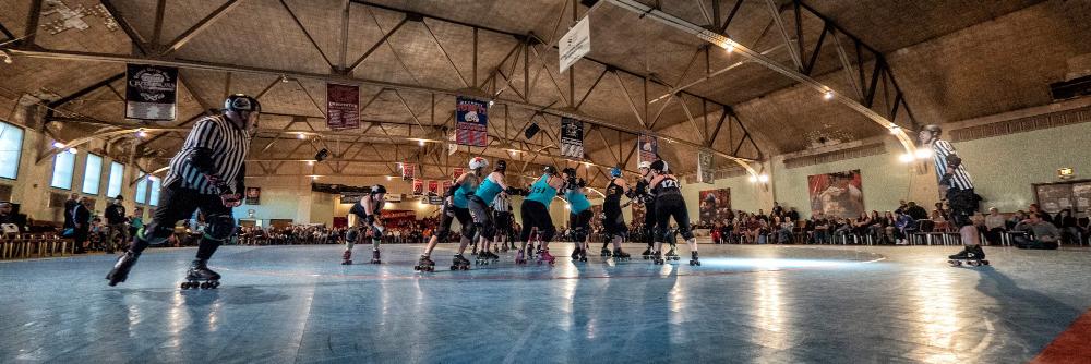 Detroit Roller Derby banner