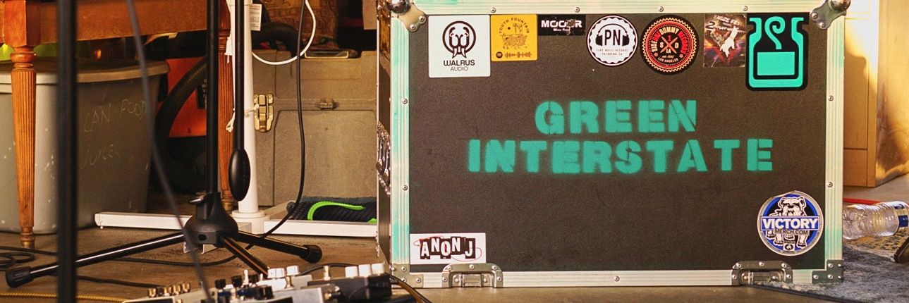 Green Interstate banner